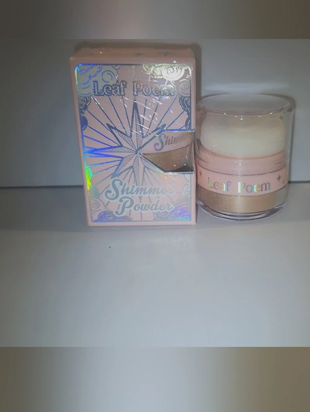 Sephora Shimmer Powder - Pink and Gold Packaging
